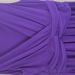 Chaps Women's Deep Purple Midi Dress